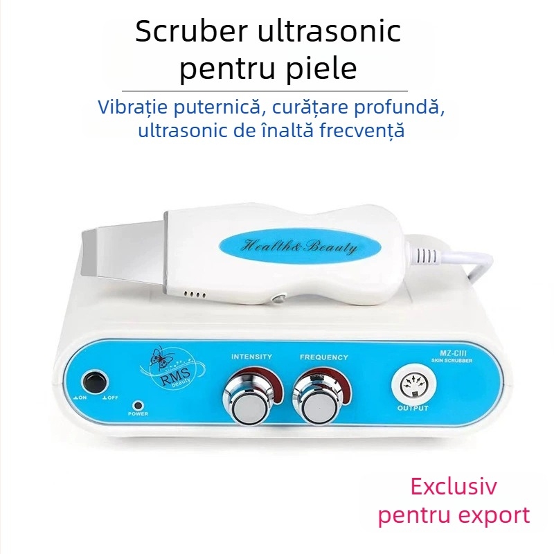 Dispozitiv de peeling ultrasonic facial LMS-010, Malice – îngrijire facială, curățare pori și exfoliere puncte negre