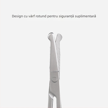 KINEPIN Foarfece pentru sprâncene — oțel inoxidabil, foarfece de machiaj pentru sprâncene și păr de nas