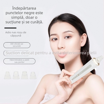 Dispozitiv de aspirație pentru puncte negre și curățarea porilor; model 8829, 3 trepte, acțiune de adsorbție, carcasă vopsită prin pulverizare