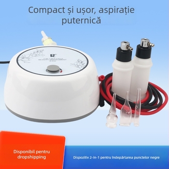 Liya B-632 dispozitiv de extragere a punctelor negre pentru uz casnic – absorbție de ulei, curățare pori, infuzie de oxigen, carcasă din plastic