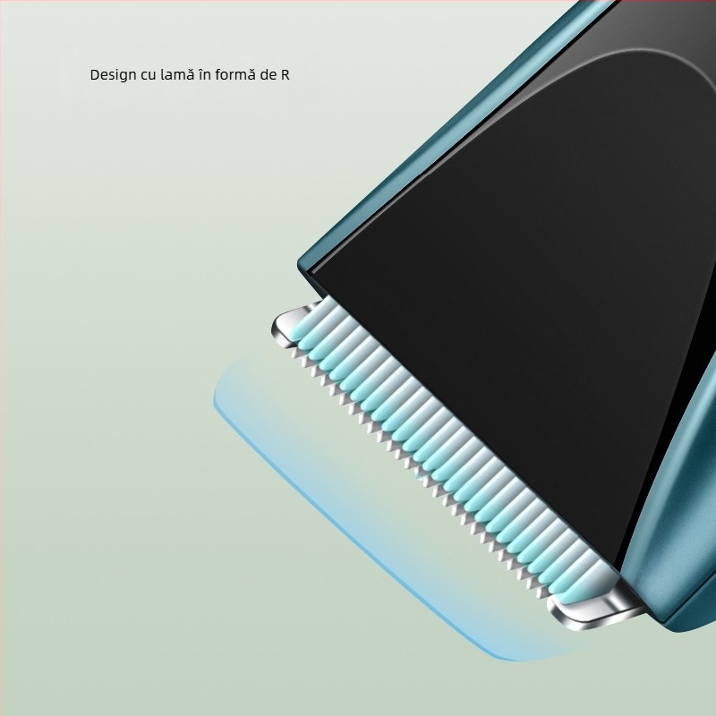 Mașină de tuns păr electrică pentru adulți, reîncărcabilă, impermeabilă, lamă ceramică, motor cu perii, pentru întreg corpul