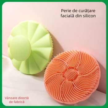 Huabang perie de curățare facială din silicon – masaj delicat pentru exfoliere și curățare a porilor, reducerea punctelor negre; ambalaj și siglă personalizabile.