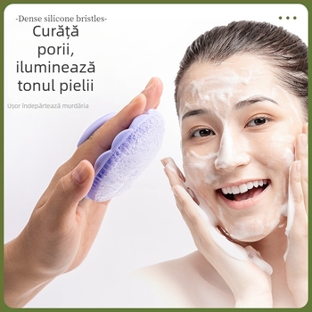 Huabang perie de curățare facială din silicon – masaj delicat pentru exfoliere și curățare a porilor, reducerea punctelor negre; ambalaj și siglă personalizabile.