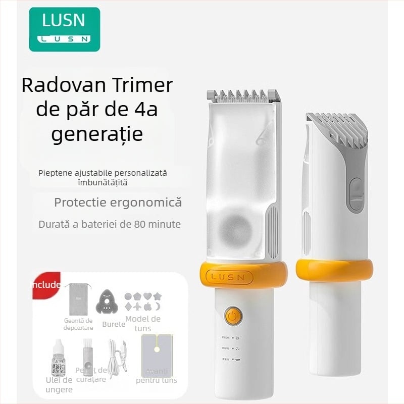 Ruyama Mașină de tuns bebeluși – 4-a generație, aspirație automată a părului