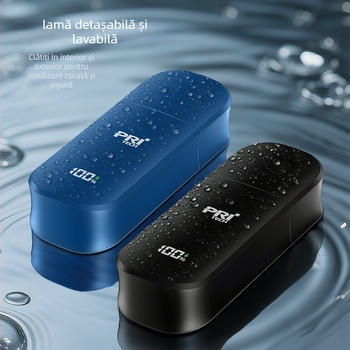 Trimmer electric pentru nas (carcasă din ABS; lamă detașabilă și lavabilă; baterie încorporată; autonomie peste 7 zile)