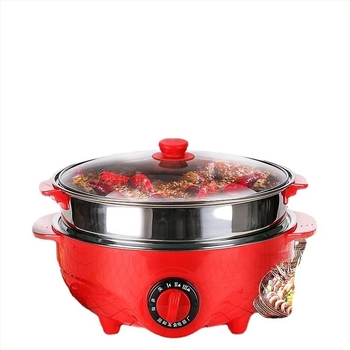 Vas electric cu aburi, cu două niveluri, 600W, capacitate sub 6 L, liner din oțel inoxidabil, pentru 6+ persoane, marca Liyou