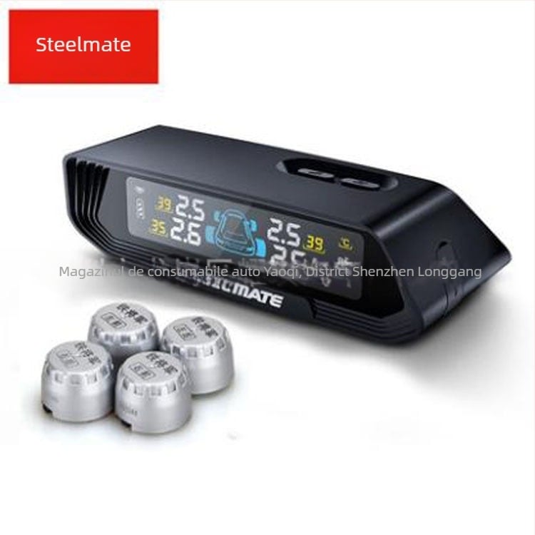 Sistem TPMS T630 Gen 5 pentru autoturisme și SUV-uri, Ecran digital, Senzor electronic, Înaltă precizie