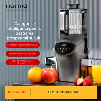 Storcător de suc pentru uz casnic cu separare a pulpei, gură mare, capacitate 1 L, 201-500 W, până la 12.000 rpm