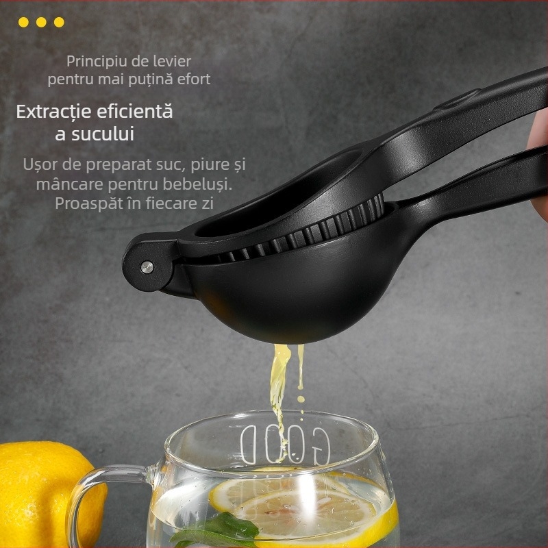 Storcător manual pentru citrice – portabil, pentru uz casnic, fără energie electrică, în patru culori
