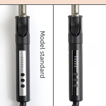 Ondulator rotativ pentru stiliști de studio - profesional, tambur 21–30 mm, control temperatură în 4 trepte, 45 W, 110–220 V