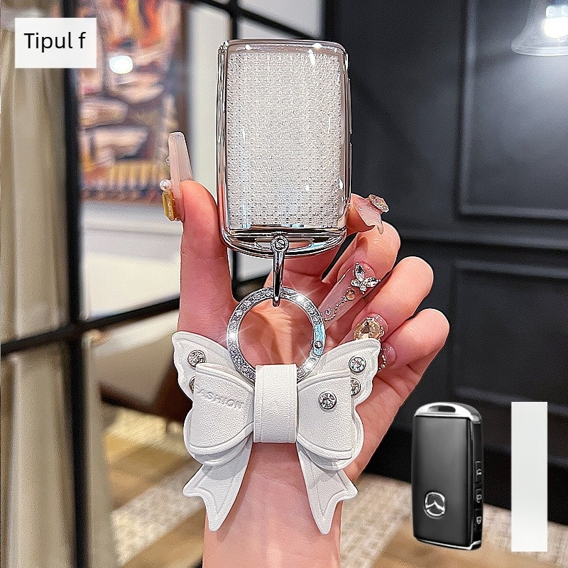 Husă cheie Mazda – TPU, stil Trend, compatibilă cu Mazda 3/Axela/Atenza și CX-30/CX-50/CX-5/CX-4