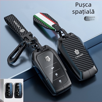 Husă cheie pentru Toyota Crown – aliaj zinc, Lingxuan, stil business