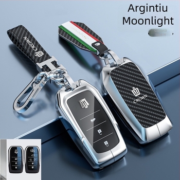 Husă cheie pentru Toyota Crown – aliaj zinc, Lingxuan, stil business