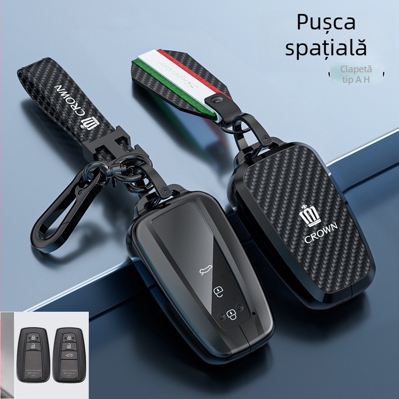 Husă cheie pentru Toyota Crown – aliaj zinc, Lingxuan, stil business