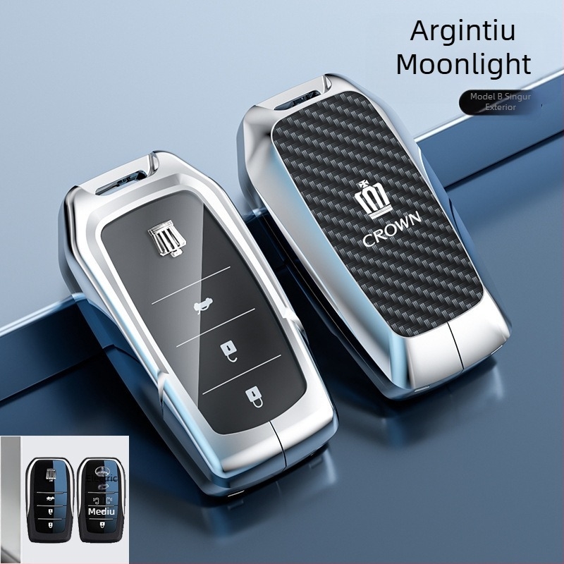 Husă cheie pentru Toyota Crown – aliaj zinc, Lingxuan, stil business