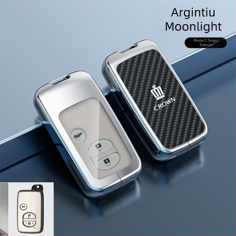 Husă cheie pentru Toyota Crown – aliaj zinc, Lingxuan, stil business