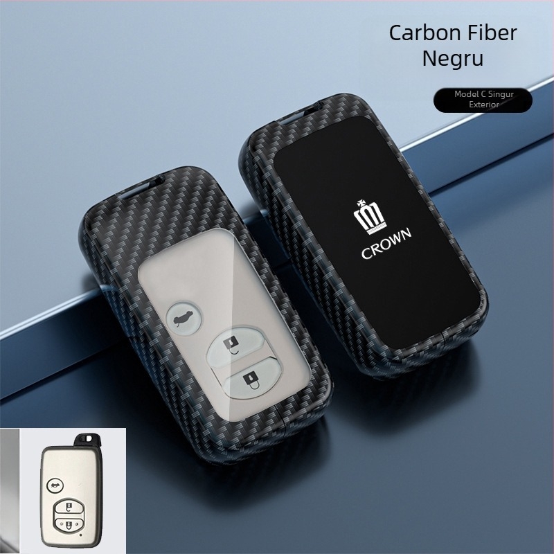 Husă cheie pentru Toyota Crown – aliaj zinc, Lingxuan, stil business