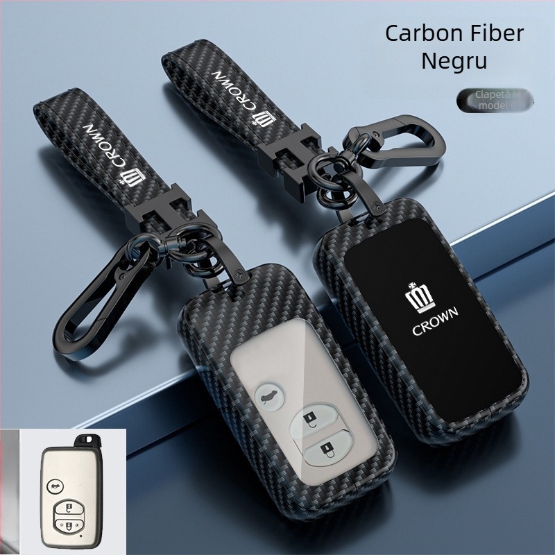 Husă cheie pentru Toyota Crown – aliaj zinc, Lingxuan, stil business