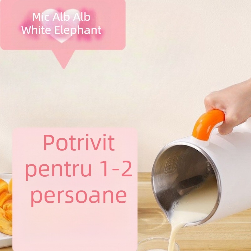 Mașină de făcut lapte de soia cu măcinare prin sită, încălzire pe bază, curățare automată, izolație și control prin atingere