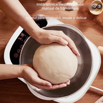 Mixer de aluat – automat, aparat de bucătărie multifuncțional cu fermentare și trezire a aluatului, capacitate 5–7 L, bol din oțel inoxidabil, control tactil