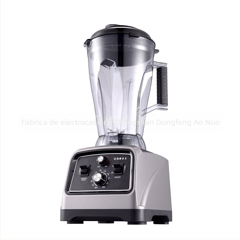 Mașină comercială pentru lapte de soia, 2600W, 5L, măcinare fără sită, 220V, operare prin buton rotativ