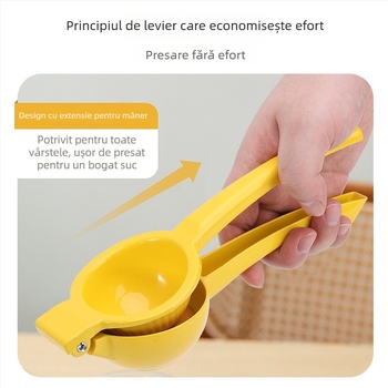 Storcător manual de suc din aliaj de aluminiu — design îngroșat, multifuncțional, lansat în 2022, personalizare procesare, marca Ning Rui