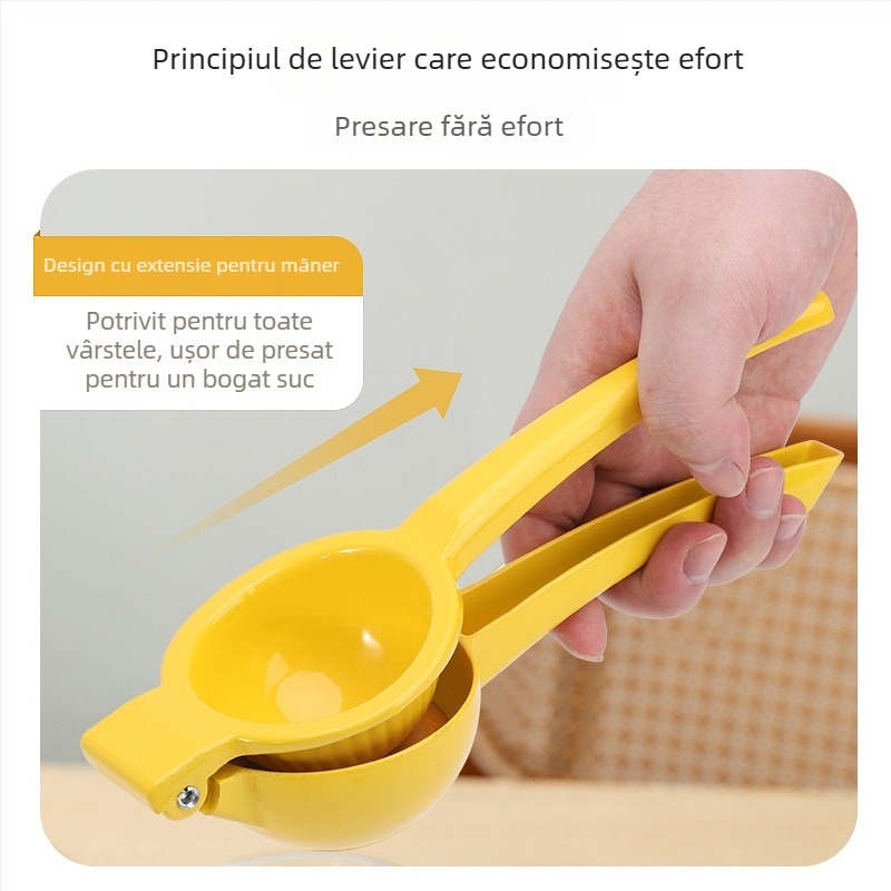 Storcător manual de suc din aliaj de aluminiu — design îngroșat, multifuncțional, lansat în 2022, personalizare procesare, marca Ning Rui