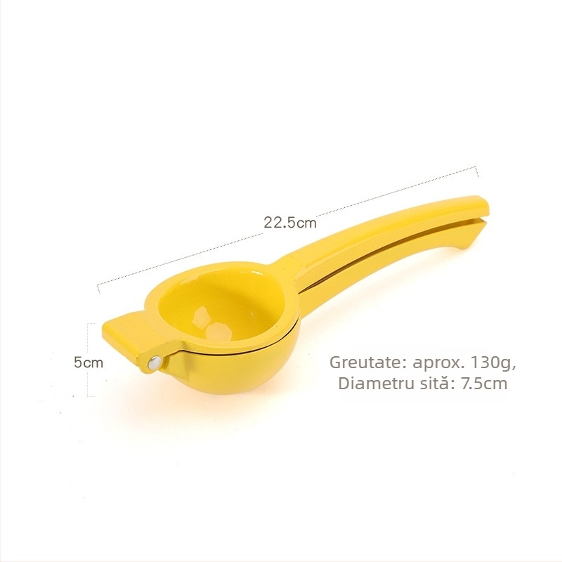 Storcător manual de suc din aliaj de aluminiu — design îngroșat, multifuncțional, lansat în 2022, personalizare procesare, marca Ning Rui