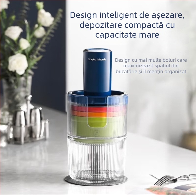 Mașină de tocat carne și robot de bucătărie multifuncțional | Capacitate 1–3 l | Turație motor sub 10.000 rpm | 110–240 V | Corp din oțel inoxidabil