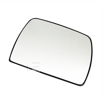 Geam oglindă lateral pentru BMW X3 E83 (2003-2010) cu încălzire 12V — oglindă sferică, sticlă, capac ABS