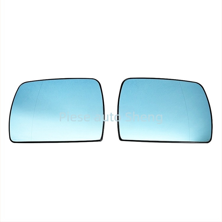 Geam oglindă lateral pentru BMW X3 E83 (2003-2010) cu încălzire 12V — oglindă sferică, sticlă, capac ABS