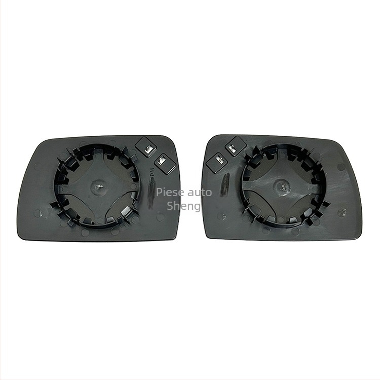 Geam oglindă lateral pentru BMW X3 E83 (2003-2010) cu încălzire 12V — oglindă sferică, sticlă, capac ABS