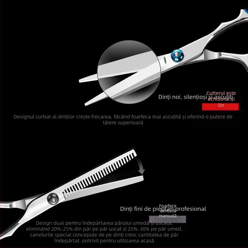 Foarfece de coafură detașabile, pentru uz casnic, instrument de tuns păr, kit pentru tuns singur, marca Taniyaki