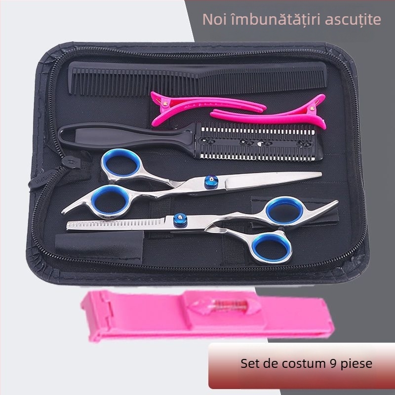 Foarfece de coafură detașabile, pentru uz casnic, instrument de tuns păr, kit pentru tuns singur, marca Taniyaki