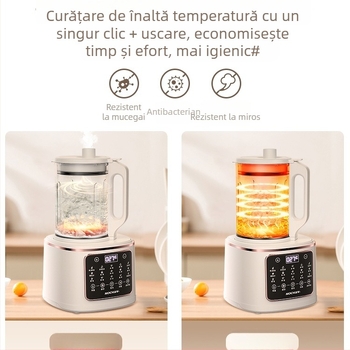 Mașină de lapte de soia Mochan-v Kf803, complet automată, funcționare liniștită, fără reziduuri, multifuncțională, potrivită pentru 3–5 persoane