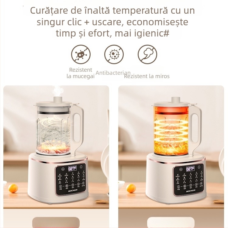 Mașină de lapte de soia Mochan-v Kf803, complet automată, funcționare liniștită, fără reziduuri, multifuncțională, potrivită pentru 3–5 persoane