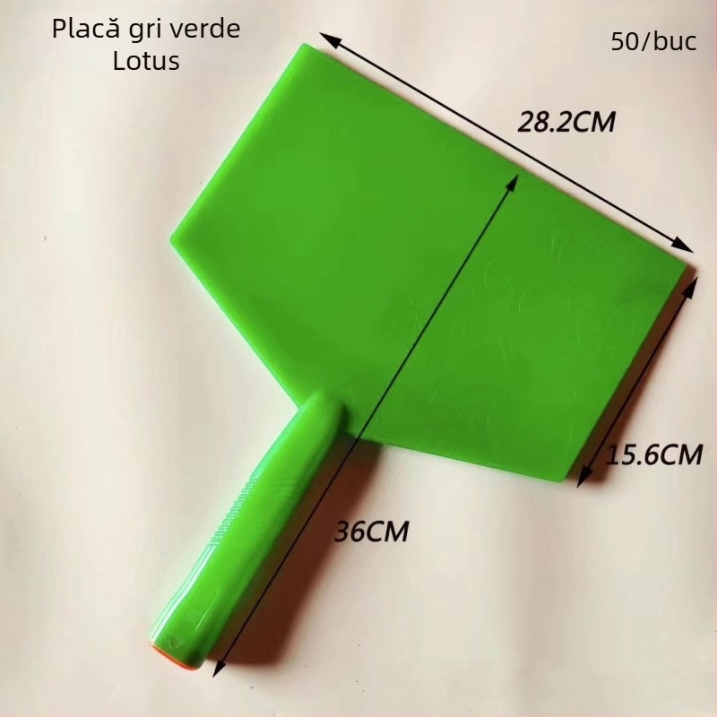 Suport din plastic pentru plăci de ipsos cu model — utilizare pe șantier