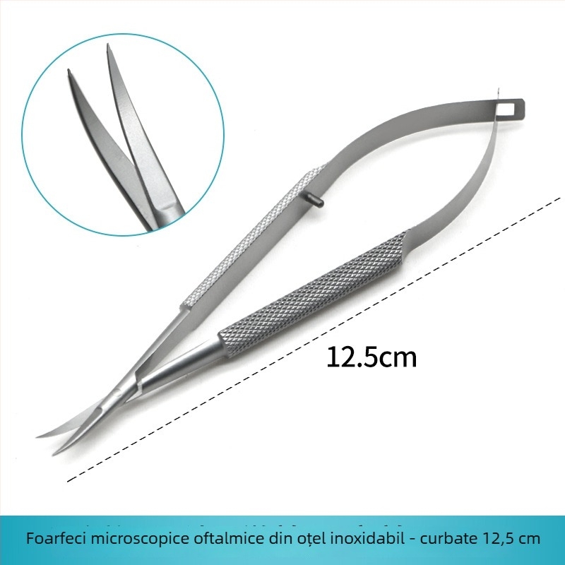 Forțeps conjunctiv oftalmice, din oțel inoxidabil, variante auto-blocare și blocare cu șurub, aliaj titan, brand Wenchang Medical