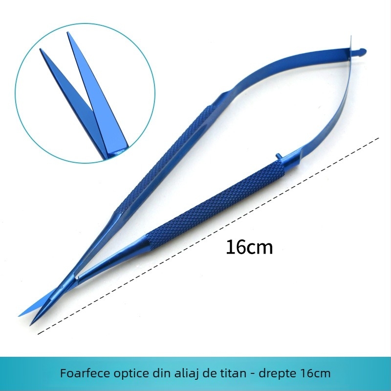 Forțeps conjunctiv oftalmice, din oțel inoxidabil, variante auto-blocare și blocare cu șurub, aliaj titan, brand Wenchang Medical