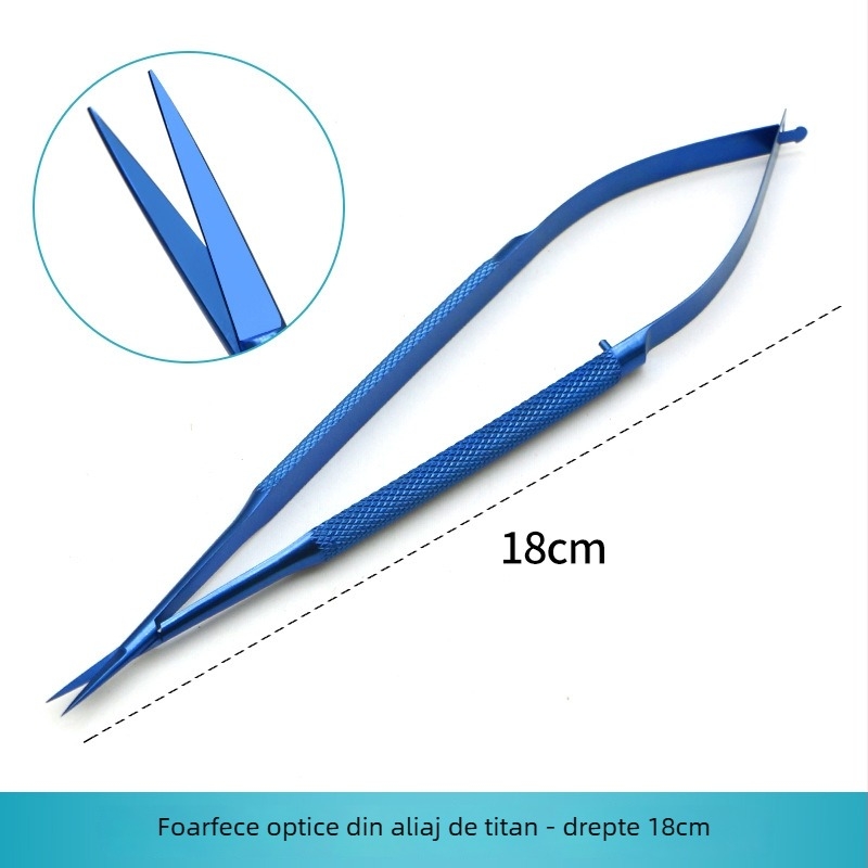 Forțeps conjunctiv oftalmice, din oțel inoxidabil, variante auto-blocare și blocare cu șurub, aliaj titan, brand Wenchang Medical