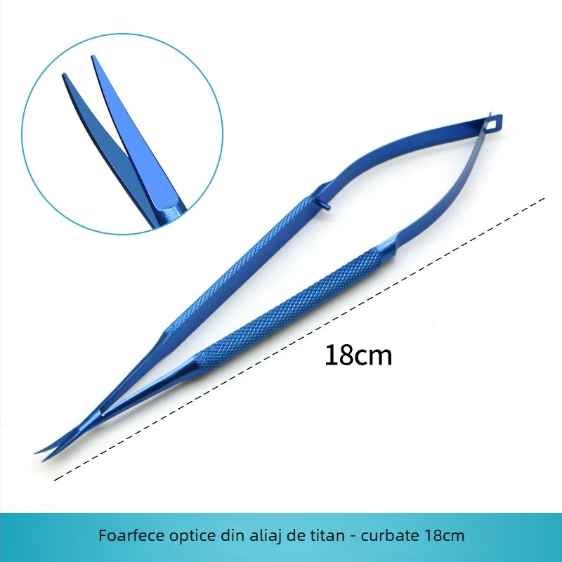 Forțeps conjunctiv oftalmice, din oțel inoxidabil, variante auto-blocare și blocare cu șurub, aliaj titan, brand Wenchang Medical