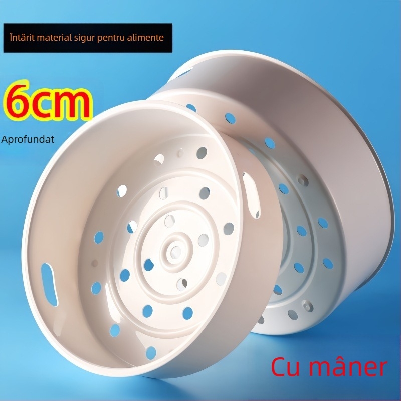 Suport de abur pentru oală de orez Midea — calitate alimentară, cu un singur nivel, compatibil cu oale de 2L/3L/4L/5L