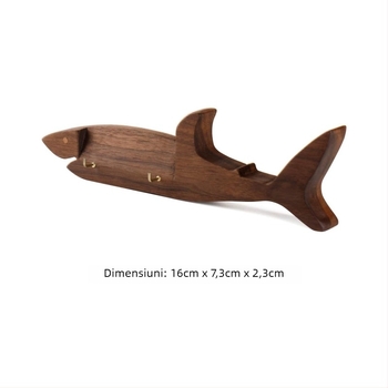 Raft de afișare pentru cărți de vizită din lemn TAS223M, strat unic, imprimare logo disponibilă, personalizare