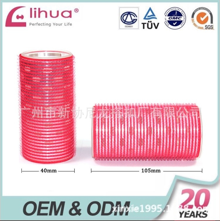 Rolă autoadezivă de păr pentru bucle la breton, Xinxie curling barrel, material: nailon + folie de aluminiu + nucleu din plastic nou