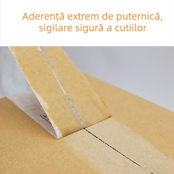 Bandă de ambalare 45 mm x 110–300 m, film BOPP, grosime membrană 55 μm, adeziv prietenos mediului