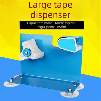 Tăietor de bandă de birou din fier, suport pentru ambalare, model 300, 1300 g, lăţime bandă până la 50 mm, diametru ax 75 mm