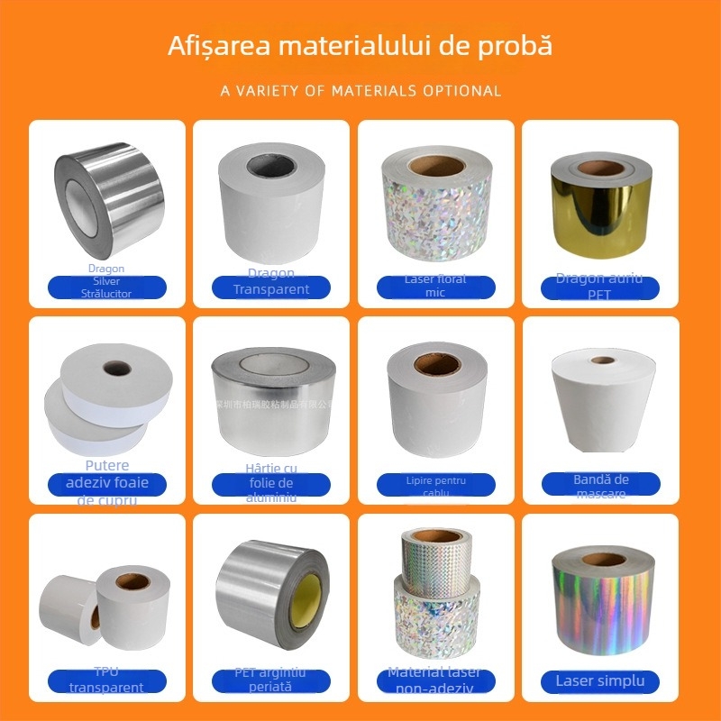 Bandă autoadezivă din folie de aluminiu cu conductivitate dublă, 0,06 mm grosime, rezistentă la temperaturi înalte, pentru conductele de frigider și de aer condiționat