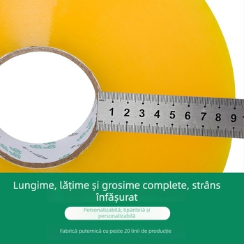 Bandă de etanșare pentru ambalare automată (50 μm; substrat BOPP; film de spate OPP; -30 până la 80 °C; tăiere cu mașina)