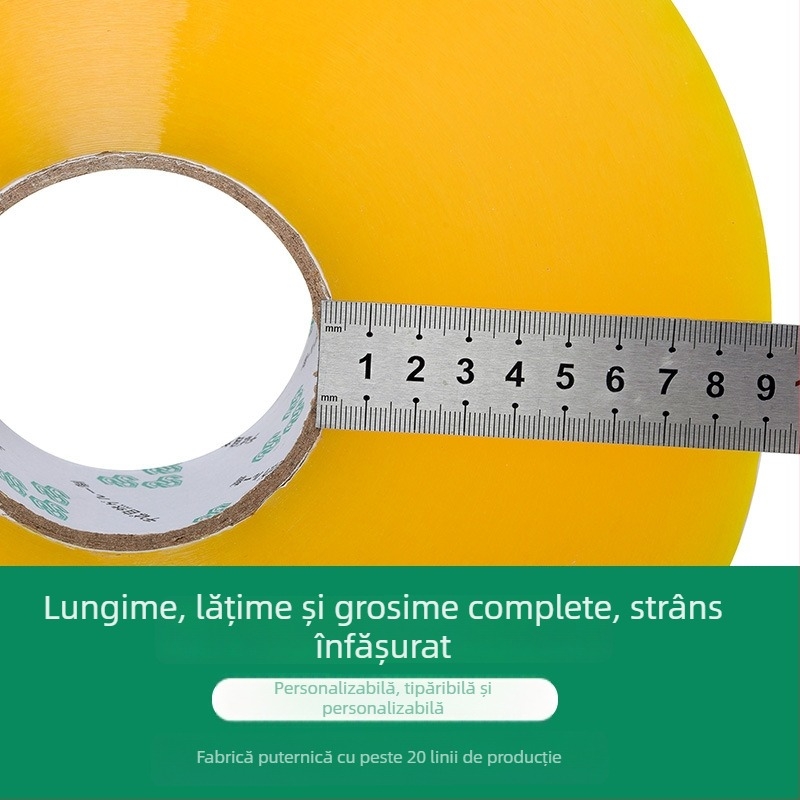 Bandă de etanșare pentru ambalare automată (50 μm; substrat BOPP; film de spate OPP; -30 până la 80 °C; tăiere cu mașina)