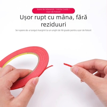 Bandă de poziționare a accesoriilor vestimentare — marcaj vertical pentru realizarea tiparelor, versiune cu hârtie de mascare, Material de bază: Beauty Mark, Brand: Benyida, Origine: Shenzhen